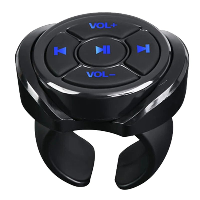 

Bluetooth Wireless Multimedia Button Remote Control Music Play Switcher Remote Controller Car Motorcycle Bike MP3 Music Play
