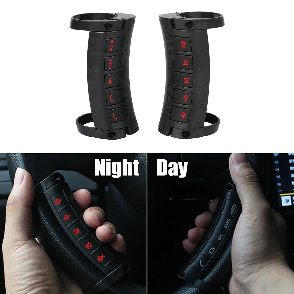 Car Steering Wheel Buttons 10 Keys For Radio DVD GPS Andriod Player Wireless Control Switch LED Backlight Bluetooth Accessories steering wheel remote control wireless remote controller media remote controller wireless media remote wireless media controller steering wheel control button wireless remote control