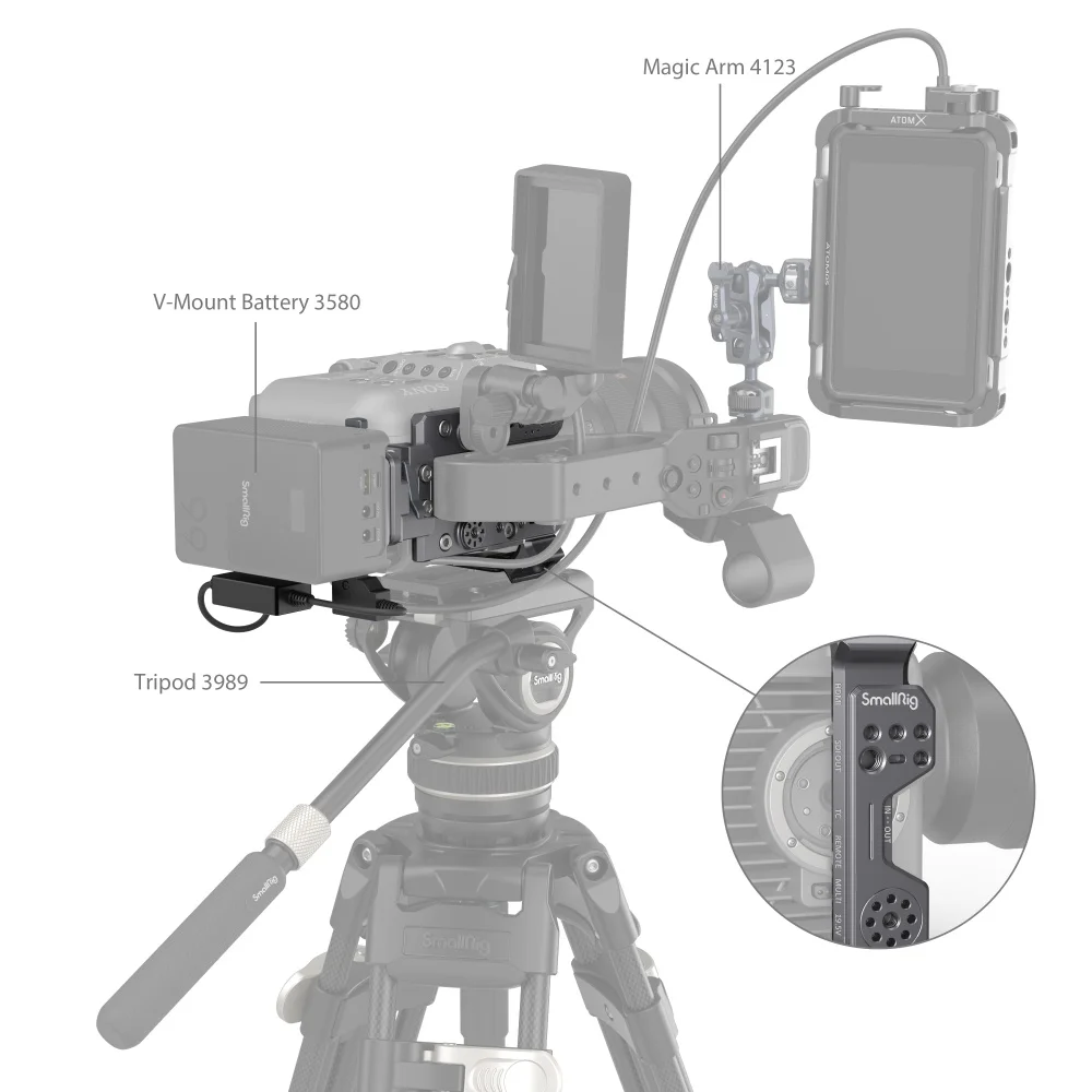 SmallRig SonyFX6専用ケージキット4124 Amazon | SmallRig Sony FX6用ケージキット 4124 | SMALLRIG