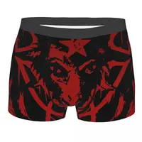 Satanic Phillip Goat Satan Symbo Lucifer Devil Men Boxer Briefs Baphomet Highly Breathable Underpants Print Shorts Gift Idea 1