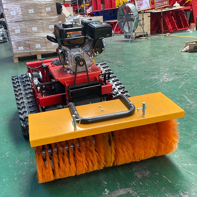 Customized Upgraded remote-controlled lawn mower, garden oil lawn mower robot 5