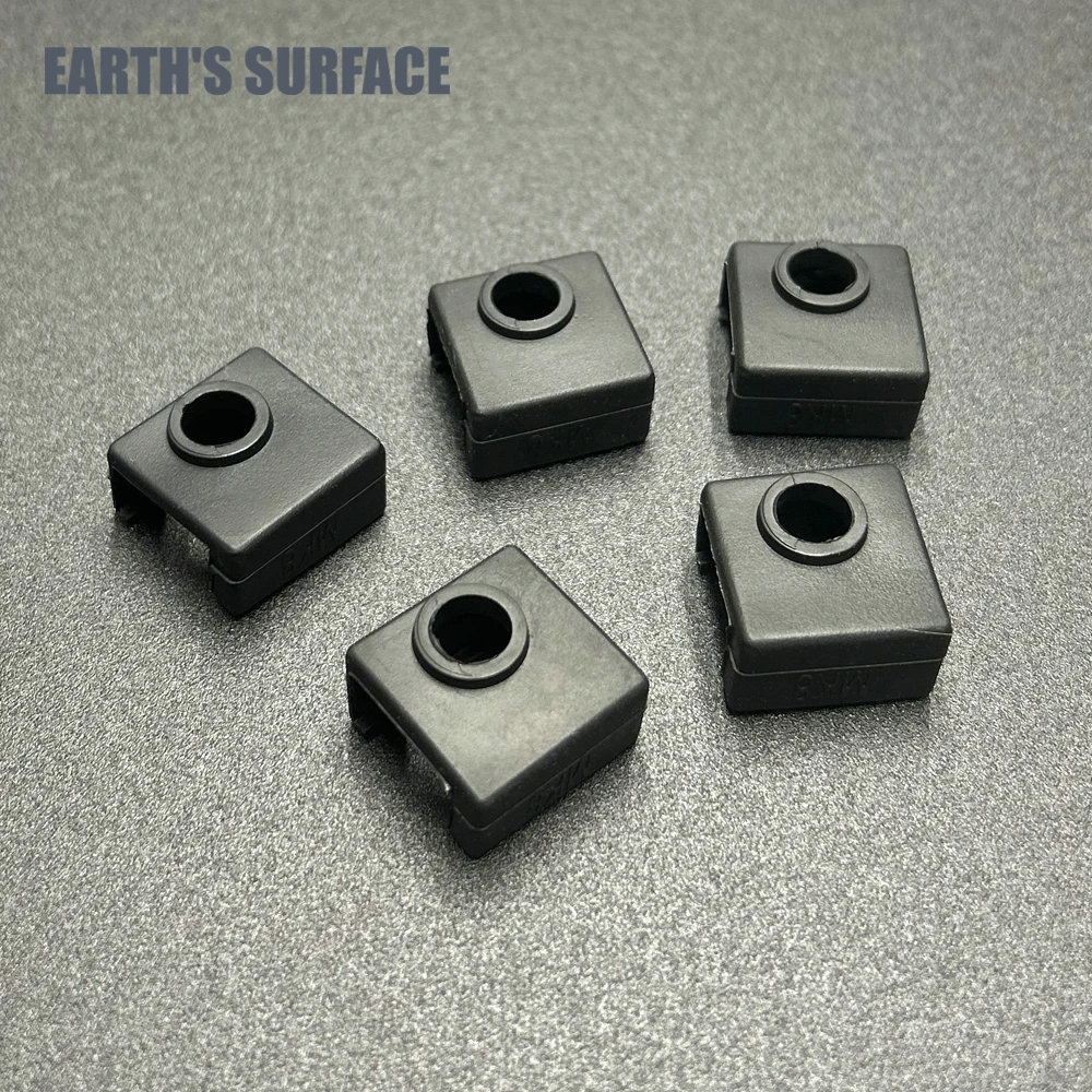 ES-3D 3D 프린터 부품 MK8 히팅 블록 실리콘 양말, 고온 보호 커버, Ender3, CR10, MK8, J-Head