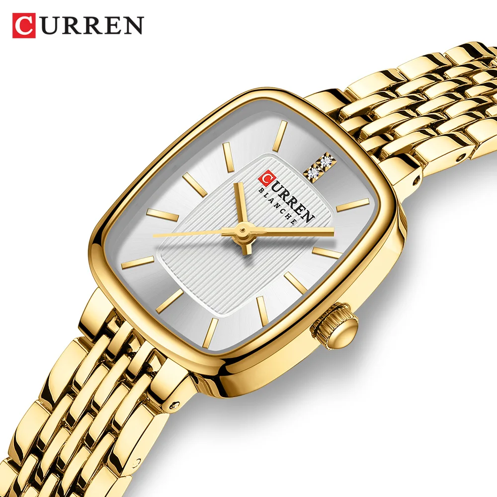 Nuovo orologio da polso da donna in acciaio inossidabile alla moda, casual, impermeabile fino a 30 m, da donna_voghion.com