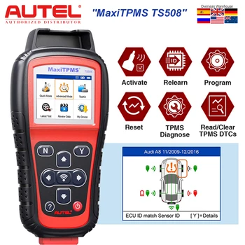 autel maxitpms ts508 tpms code reader tire system obd2 diagnostic tool