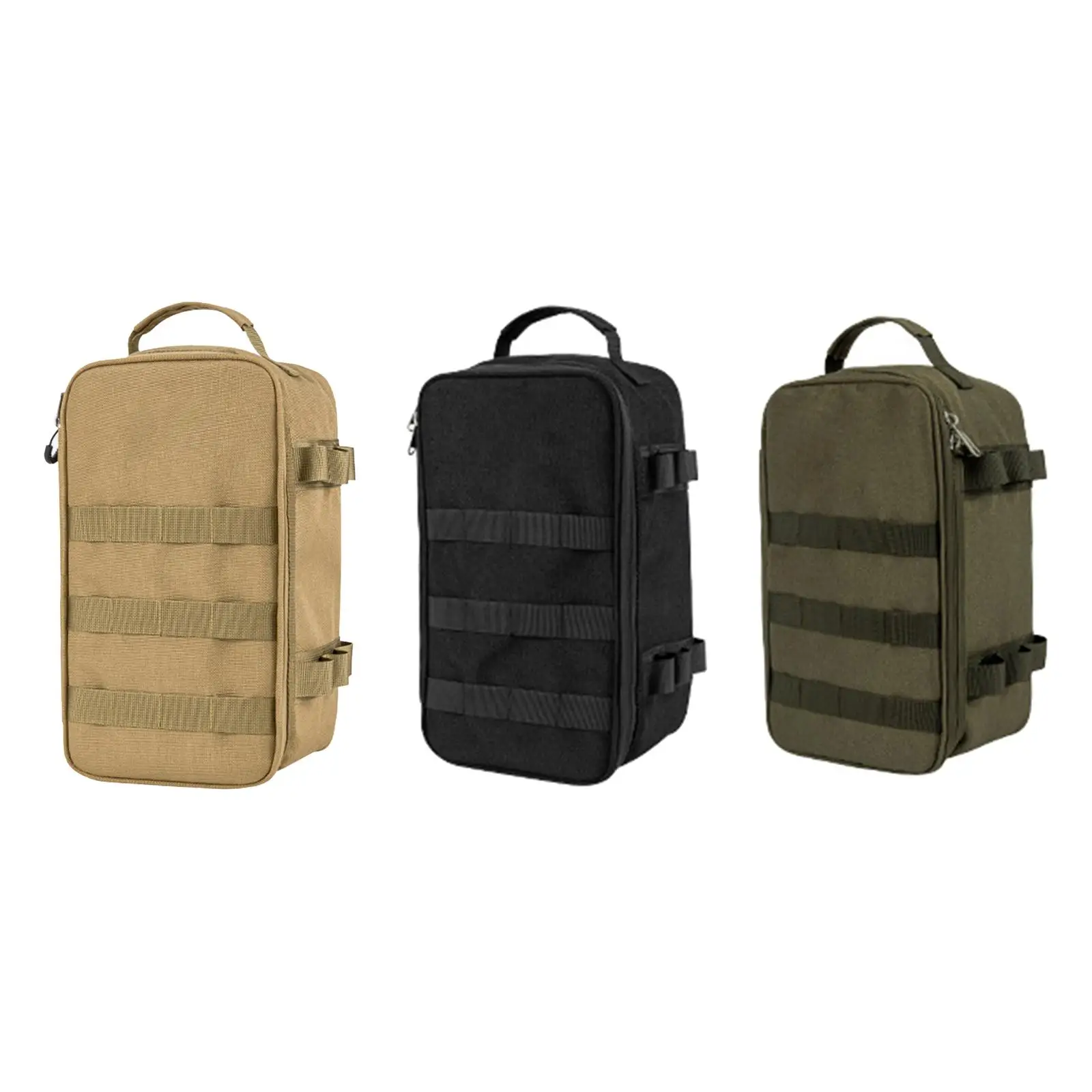 

Camping Lamp Storage Bag with Zipper Tableware Handbag Utility Tote Bag Cookware