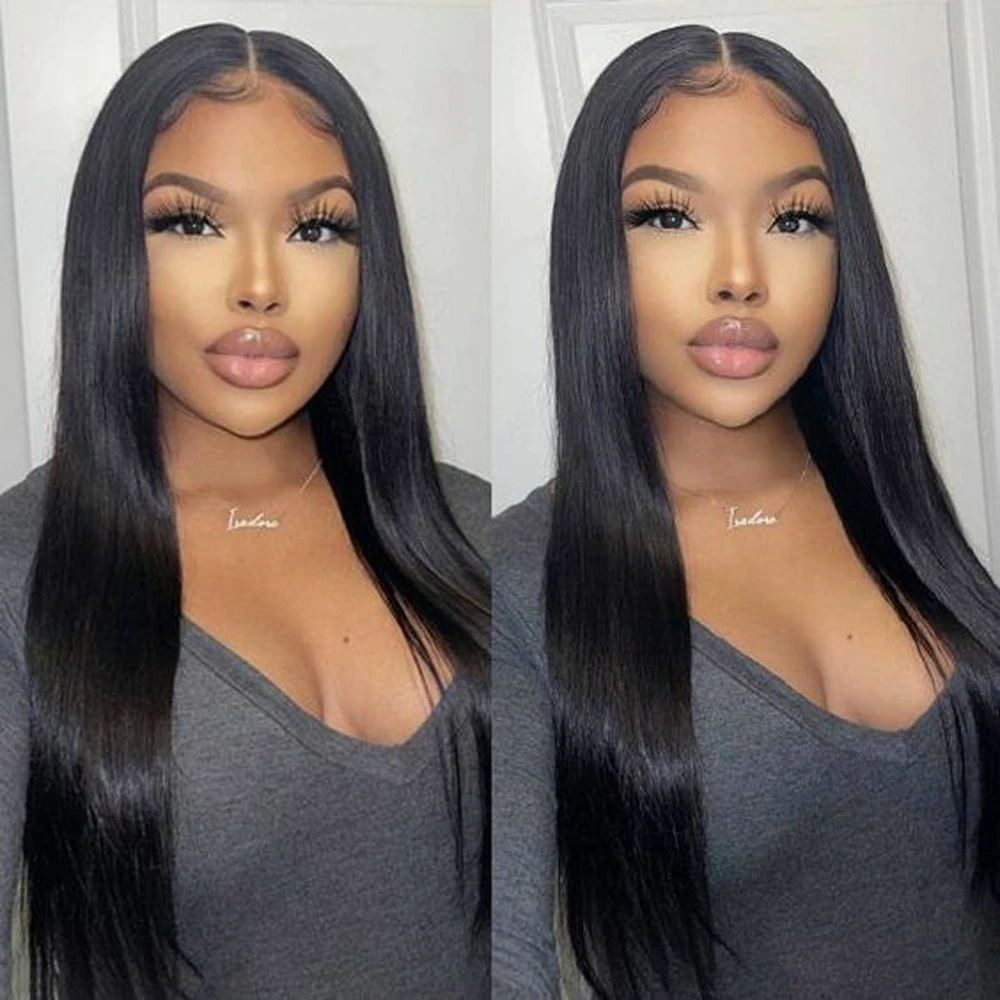 

Bone Straight Lace Front Wig 4x4 5x5 Lace Closure Wig 13x4 13x6 Hd Lace Frontal Indian 360 Human Hair Wigs For Women Human Hair