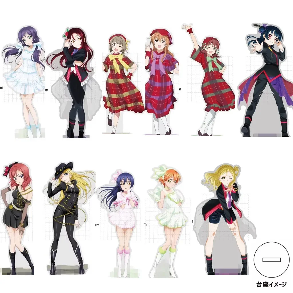 

Аниме-фигурка uera Ayumu Nakasu Kasumi Miyashita Ai Konoe Kanata Zhong Lanzhu из акриловой смолы, пластина для косплея, игрушка в подарок