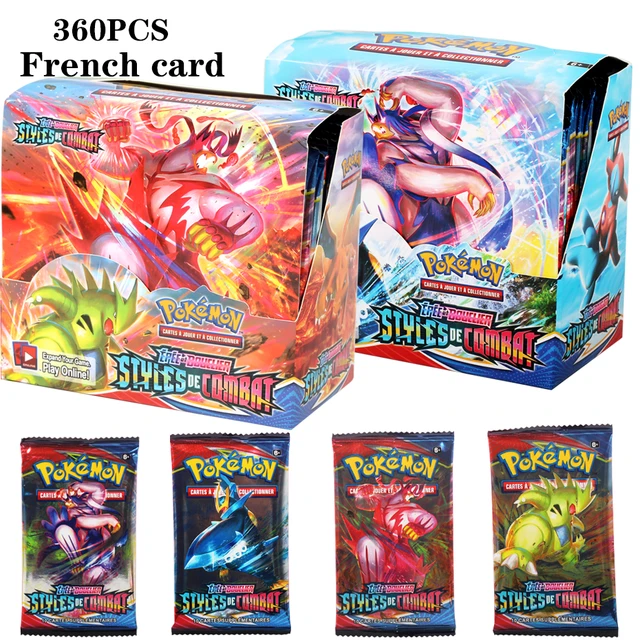 Pokemon Cards Booster Box Sword Shield  Pokemon Battle Style Booster Box -  Pokemon - Aliexpress