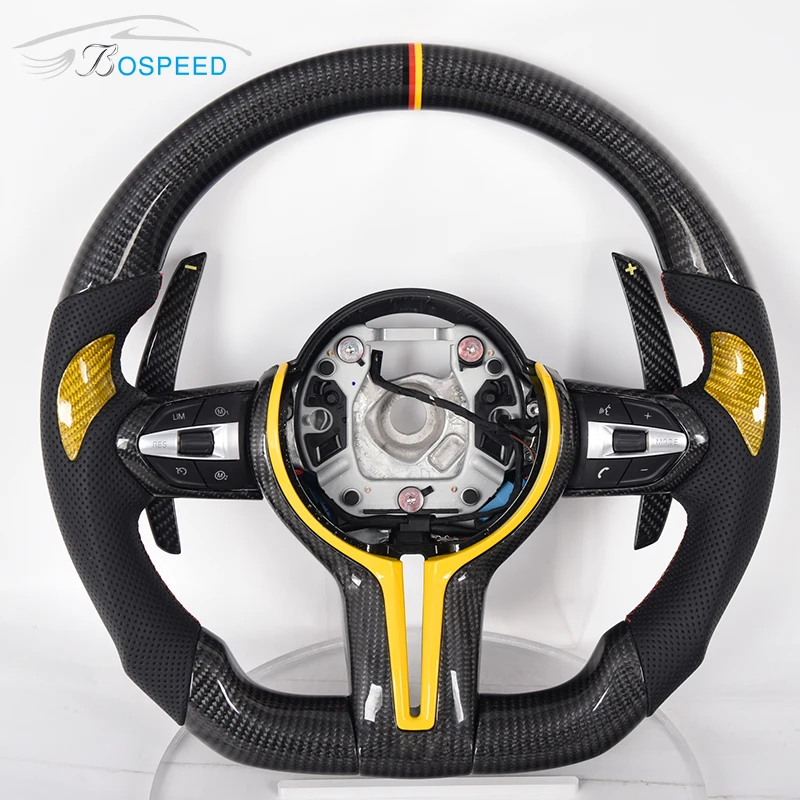 Car Steering Wheel For BMW F10 F30 F01 F20 F34 F80 F56 F33 F07 F6 Z4 M3