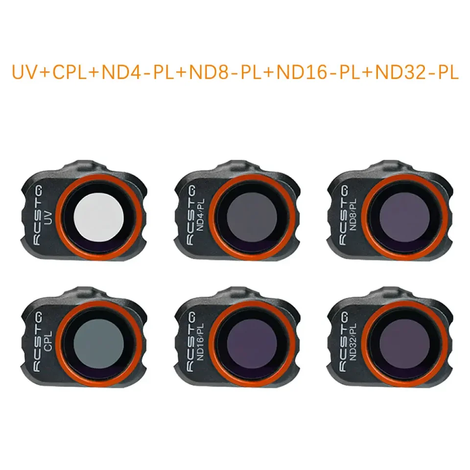 Filtres Pour Drone Avata / O3 Air Unit - UV, CPL, ND8/16/32/64 - Verre Optique Avec Revêtement Nano - étui Magnétique Inclus