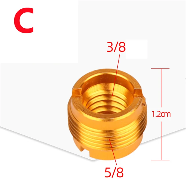 Acquista Kit di viti per fotocamera da 22 pezzi, 1/4 e 3/8 , Adattatore per treppiede con attacco a slitta per flash, Supporto monopiede in Italia a partire da 13