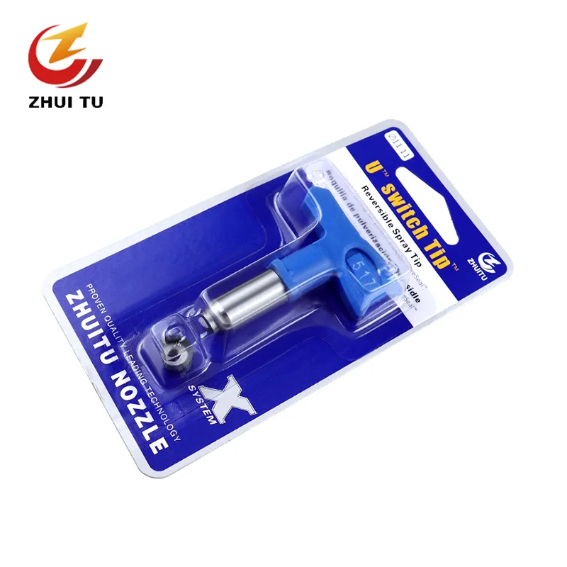 Profession Airless Nozzle Nozzle 515/517/519/655 Titan/Wagner Airless Paint Spray Gun Etc Type Nozzle Blue Sprayer spray guide accessory tool for airless paint sprayer anti splash baffle airless paint sprayer power accessory for wagner titan