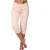 Womens Capri Yoga Pants Loose Drawstring Pajama Pants Lounge Joggers Pants with Pockets 13