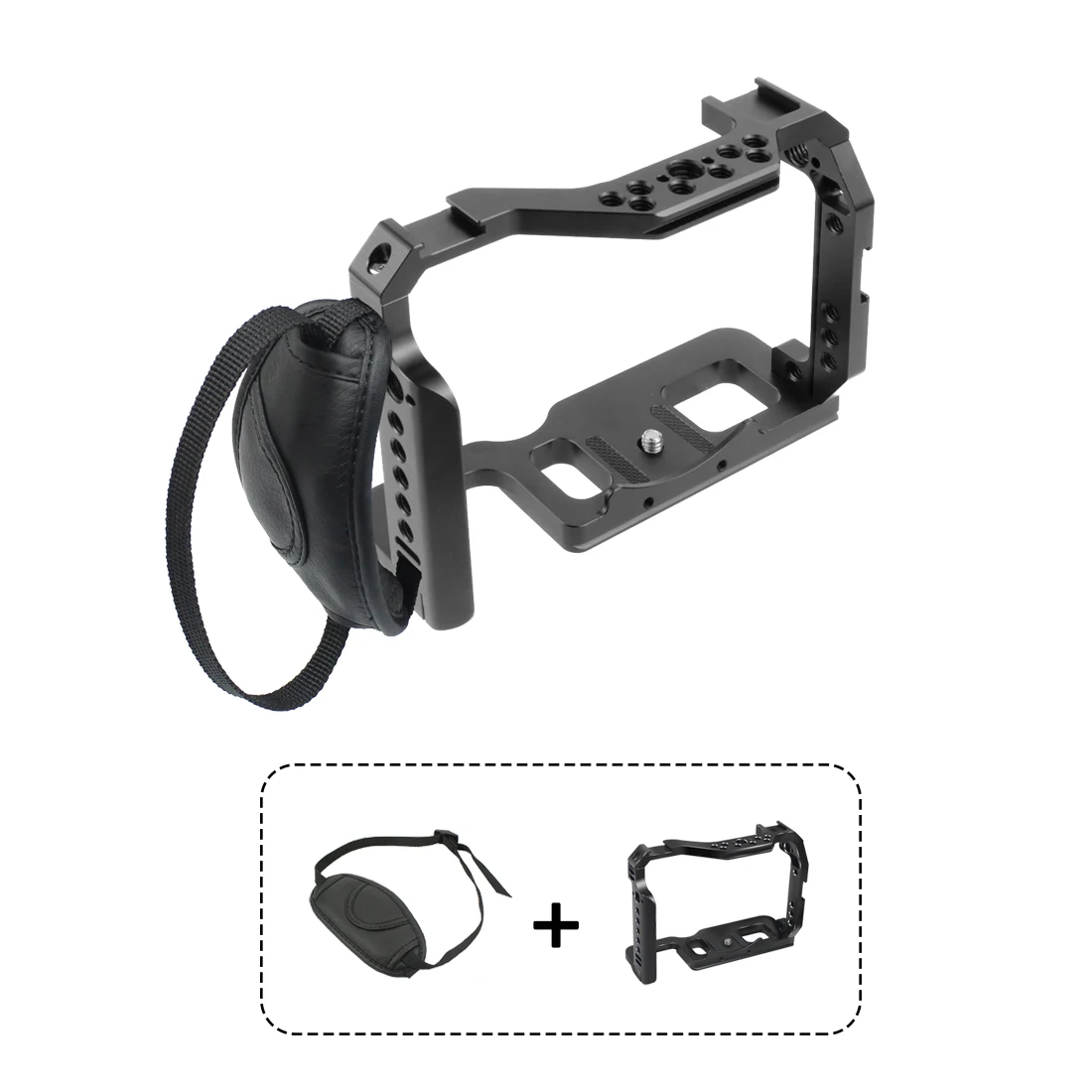 A7M4 A7R4 Camera Full Cage Rig Handle Grip Arca-style Cold Shoe Mount ARRI Locat