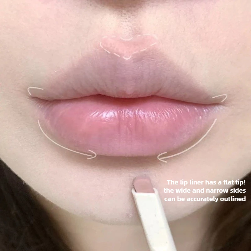 Matita per labbra opaca Penna per rossetto per labbra Matita per labbra colorata impermeabile a lunga durata Penna per rossetto - immagine 6