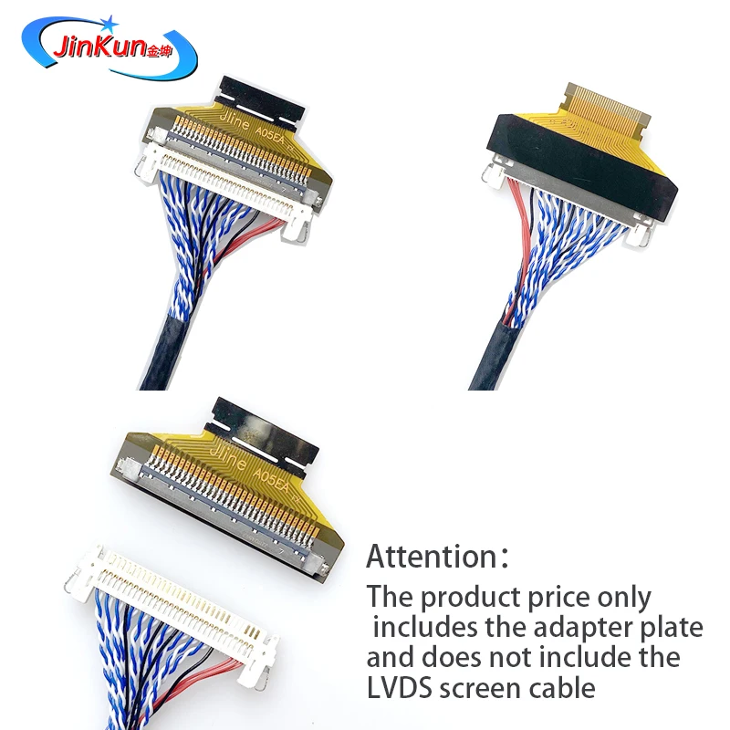 CSOT HKC LCD 스크린용 32인치 LVDS 어댑터 보드 플레이트 F05035 Jline A05E FIX-30P-1.0mm - FFC-30P-0.5mm 디스플레이 연결용