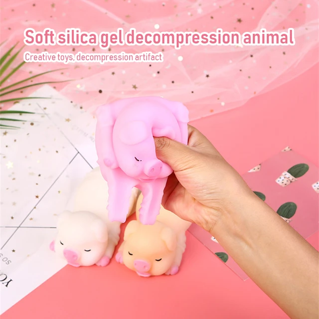 Peluche Squishy en mousse pour enfant, jouet à pression doux et Adorable,  anti-Stress - AliExpress