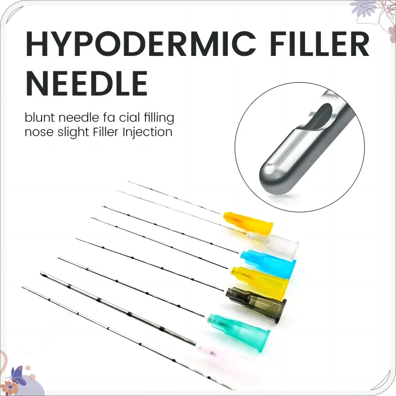 

Factory Disposable Blunt-tip Cannula 14G 22G 23G 25G 27G 18G 30G 50mm 70mm Blunt Fine Micro Body Piercing Needles Cannula Syring