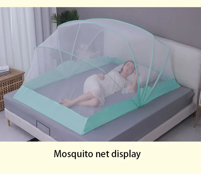 Mosquito Net Travel Portable Folding Mosquito Net Portable Automatic Pop Up Mosquito  Net Installation-free Foldable Student Bunk - AliExpress