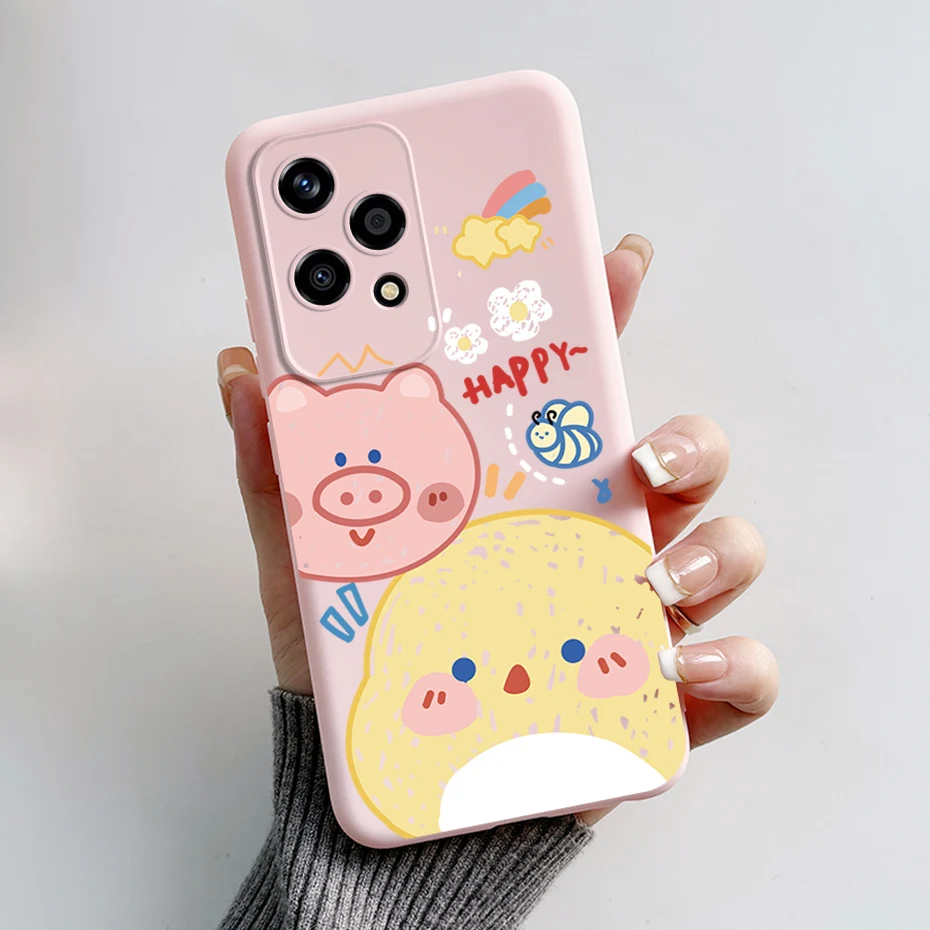 Cute Bear Cartoon Frog TPU Soft Silicone Phone Case Cover