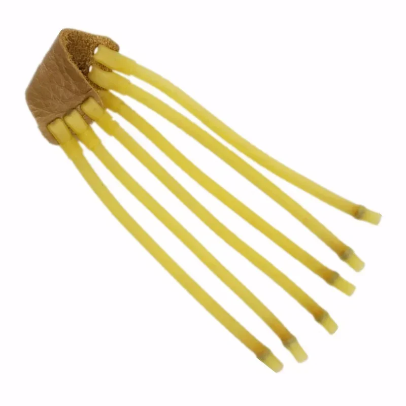 Outdoor Slingshot Elastic Rubber Bands Three Card Six Strand Rubber Band Set For Slingshot Hunting Catapults Camping Equipment slingshot accessories