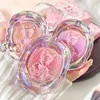 Kakashow Girl Heart Gradual Change Powder Blusher Matte Rouge White Fine Shiny Natural Nude Makeup Powder Blusher Cosmetics 1