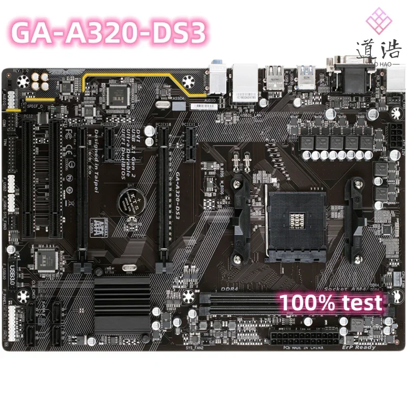 For GA-A320-DS3 Motherboard 32GB AM4 DDR4 ATX A320 Mainboard 4 For GA-A320-DS3 Motherboard 32GB AM4 DDR4 ATX A320 Mainboard - Image 2