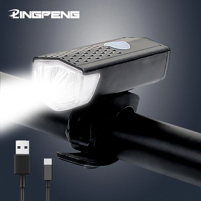 Bike Light Usb Rechargeable Bicycle Lights Front Bright Led Bike