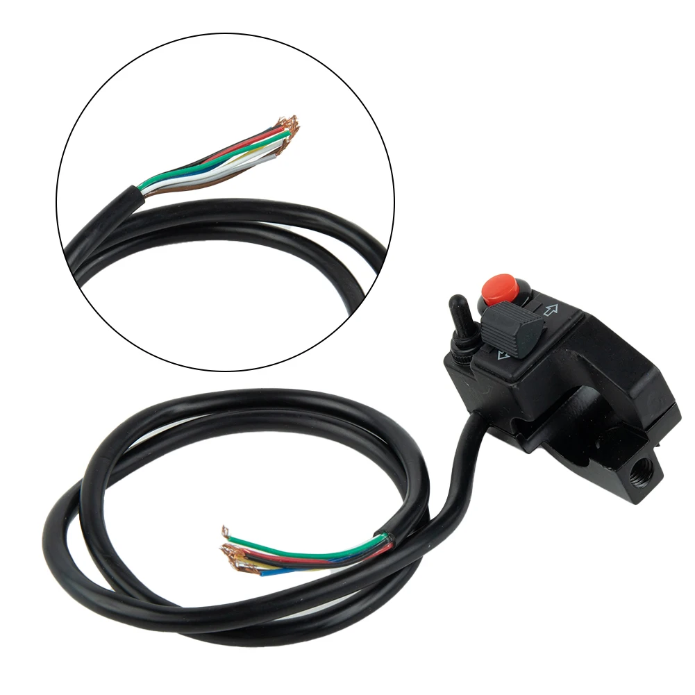 

Motorcycle Horn Button Switch Motorbike Turn Signal Electric Headlight Start Handlebar Controller Switche