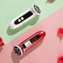 

5 In 1 RF EMS Photon Beauty Apparatus Clean The Pores Care Anti Removal Beauty Acne Lifting Aging Tools Face Skin E1P9