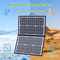 Panneau solaire pliable et flexible de 1000W, chargeur solaire portable pour camping, camping-car et station d'alimentation extérieure 1