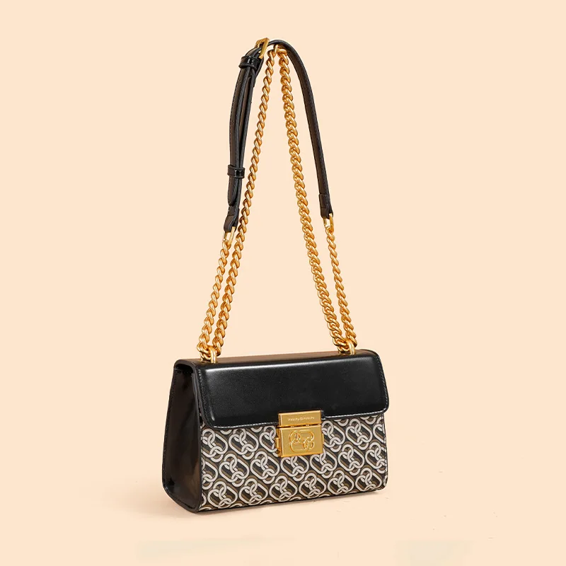 

Седельная сумка через плечо для девушек, Высококачественная нишевая сумка для подмышек при дальнозоркости, женская сумка через плечо с цепочкой