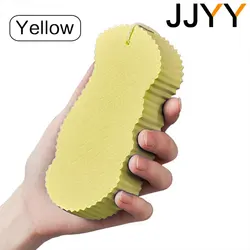 Children's 3D Magic Sponge Exfoliating Bath Brush and Massager (Yellow)