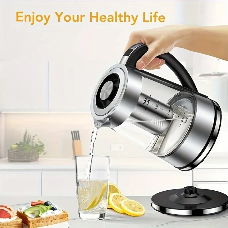 Lntelligent Constant Temperature Hot Kettle Heat Preservation Integrated Automatic Power-off Glass Electric Kettle