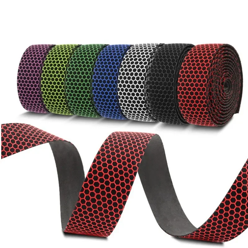 1Pair Mountain Road Bike Handlebar Tape Anti-slip Shock Absorption Bicycle Handle Bar Grip Tape With Handlebar End Plugs
