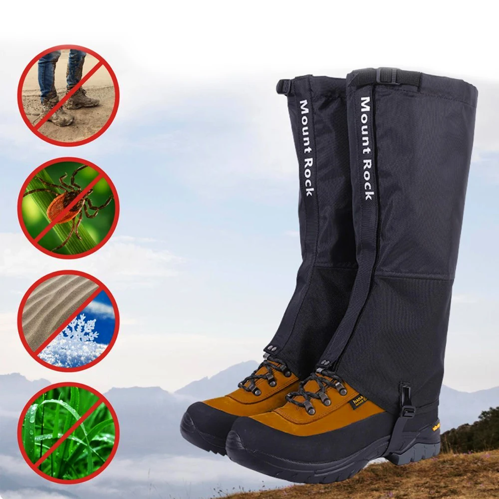 Waterproof Adjustable Leg Protectors for Lawn Care and Trimming
