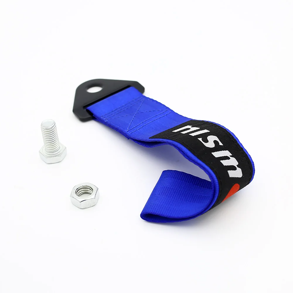 Nylon Tow Strap Car Tow Strap Car Tow Hook Tow Bar Tow Strap Universal Racing car ropes Hook Towing Bars Screws nuts
