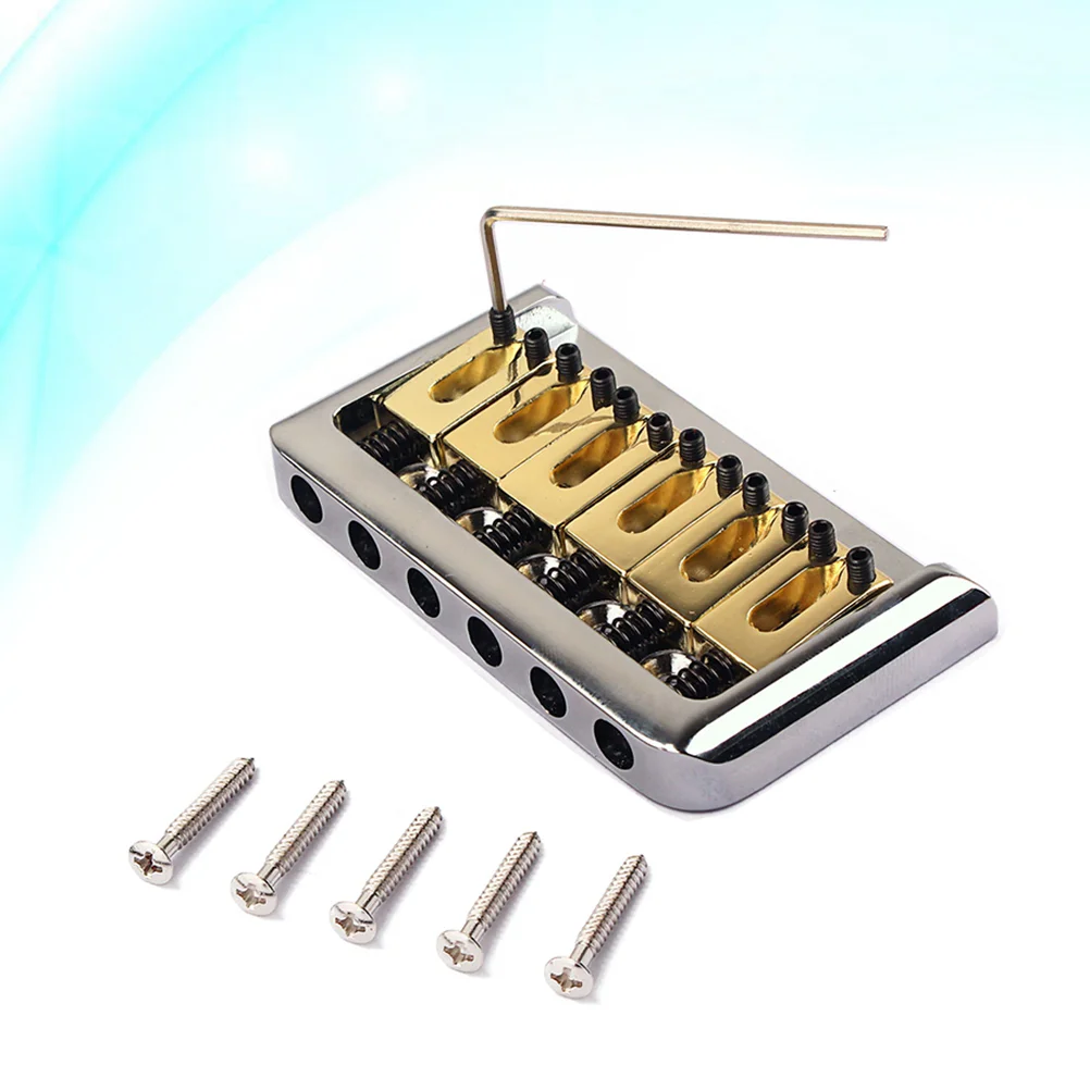 6 String Tremolo Bridge Guitar Replacement Accessories Guitar Parts