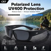 Lunettes de soleil polarisées CR7, protection UV400, pour hommes et femmes, pour la pêche, la conduite, le cyclisme, la randonnée, la plage, les voyages 3