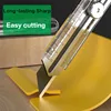 Utility Knife Box Cutter 8 In 1 Mutipurpose Stainless Steel Retractable Heavy Duty Waterproof Snap off Cutter Knife And Blades 4