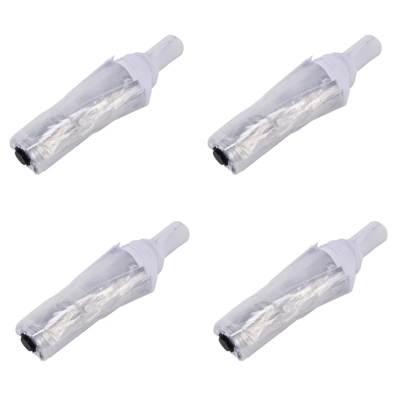 

HOT SALE 4X Transparent Umbrella Umbrella Rain Women Men Sun Rain Auto Umbrella Compact Folding Style Clear Umbrella,Border