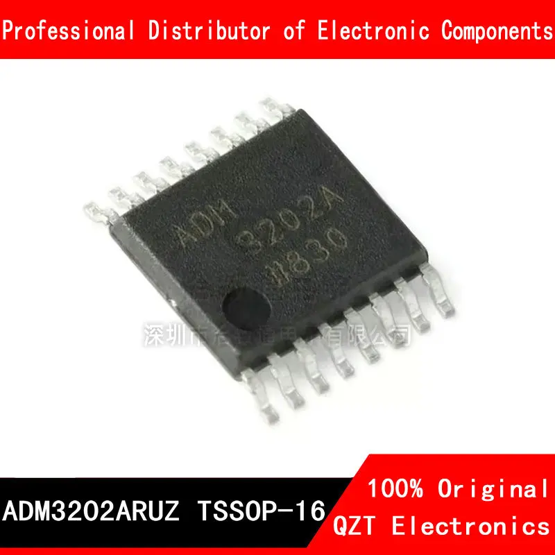 10pcs/lot ADM3202ARUZ TSSOP ADM3202 ADM3202A ADM3202AR ADM3202ARU TSSOP-16 new original In Stock