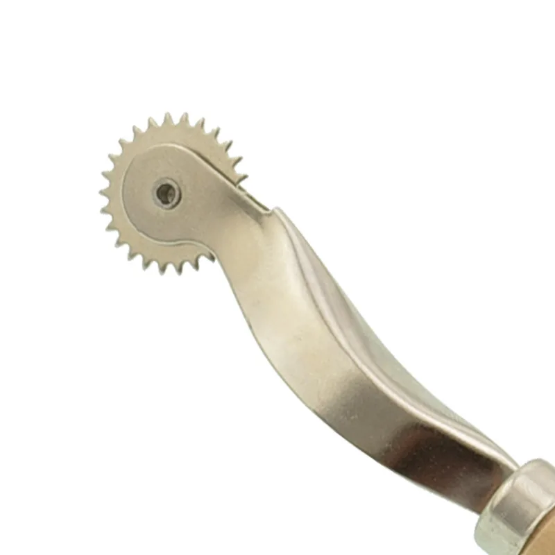 Pottery Wooden Handle Pressure Line Wheel Roller Modeling Knife DIY Soft Pottery Clay Polymer Point Line Texture Modeling Tool Polymer Clay Tools Pottery Tools Clay Sculpting Tools Pottery Sculpting Tools Clay Craft Tool