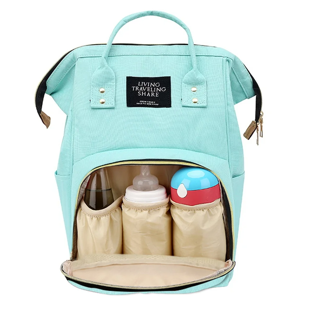 Diaper Bag Mummy Bag Large Capacity Baby Nursing Bags Mom Backpack Mummy Waterproof Baby Pregnant Bag Nappy Bags Baby Care
