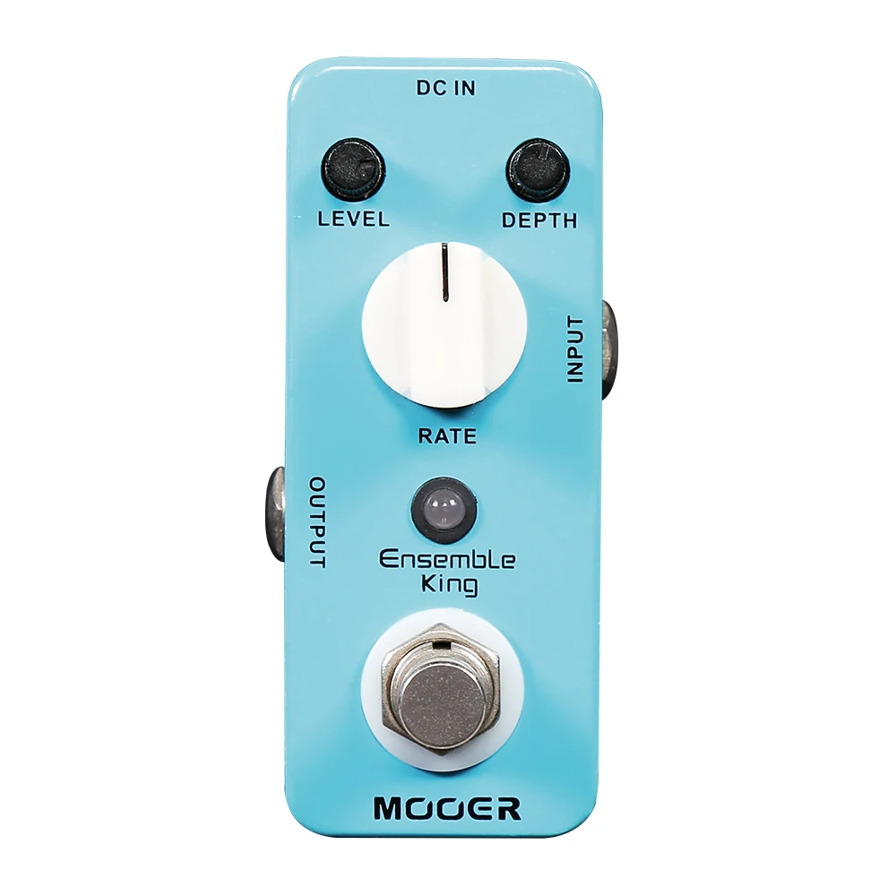 

MOOER Ensemble King Analog Chorus Guitar Effect Pedal True Bypass Full Metal Shell Pedal Electric Guitar Parts & Accessories