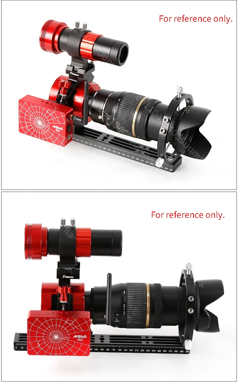 1 Set Angeleyes ASI Freeze Camera Single Clamp Deep-Sky Photography Kit 78mm Inner Diameter Astro Camera Mounting Accessory