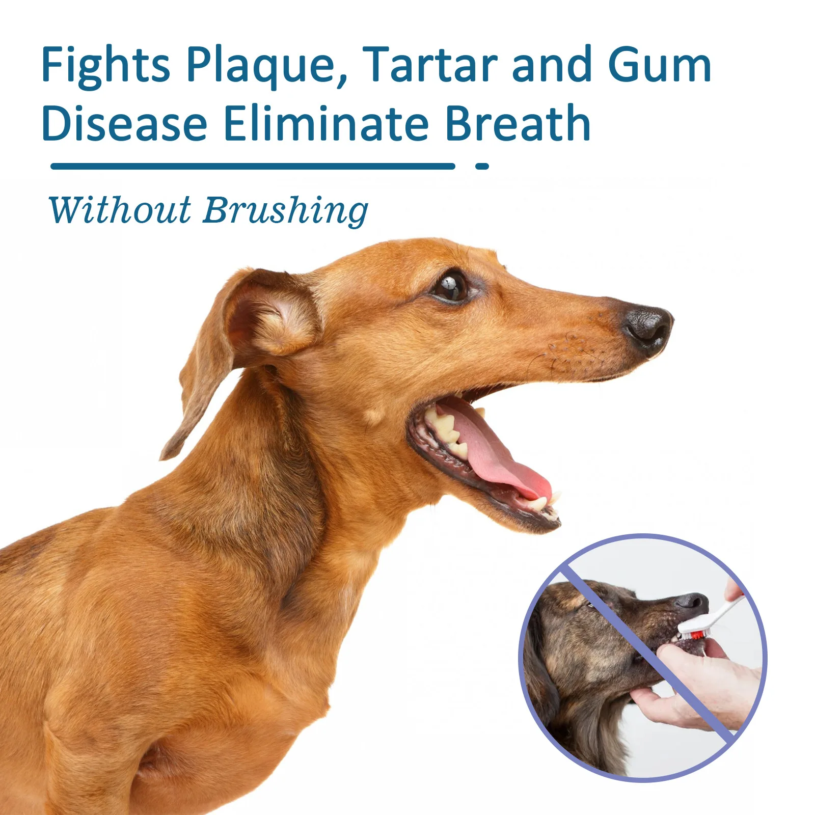 Pet Oral Cleaning Spray, Dog and Cat Tartar Removal and Bad Breath Refreshing Oral Care Spray