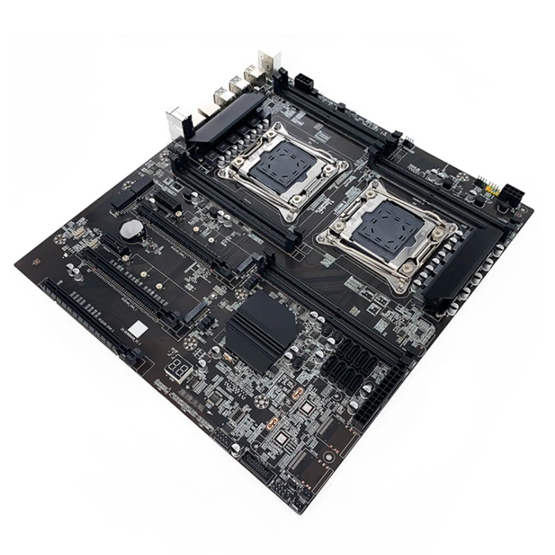 X99 Dual-Socket Motherboard Mining Motherboard LGA 2011-3 Dual CPU DDR4 Memory Slot PCI-E 16X SATA2.0 NVME M.2 Interface best gaming motherboard for pc