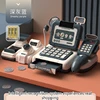 Supermarket Cash Register Simulation Multi Functional Sales Cashier Child 'S Game Toys Boys And Girls Pretend To Shop For Toys 5