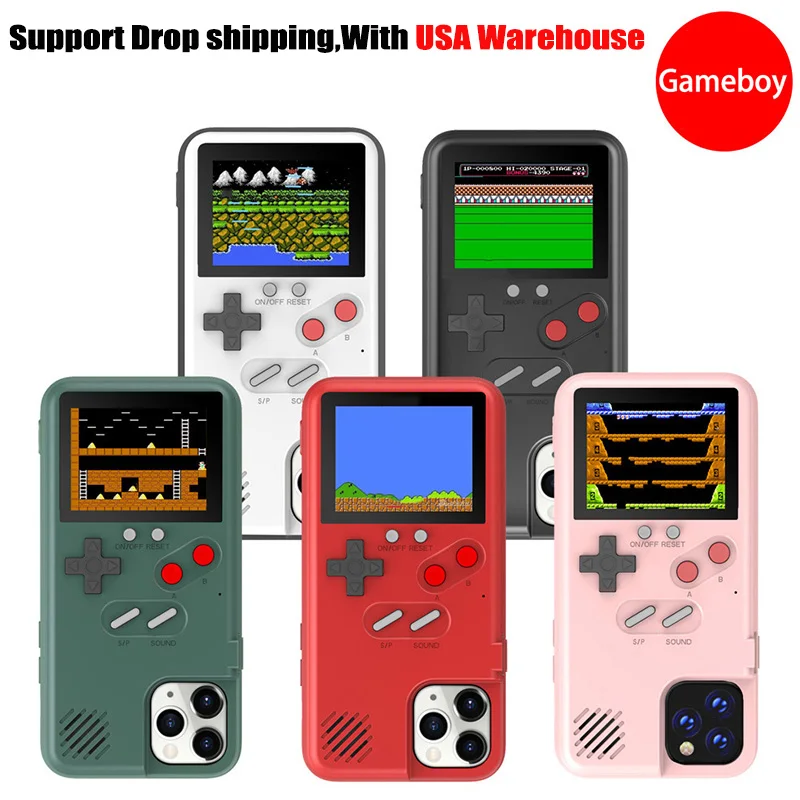 Playable Video Game Boy Phone Case For iPhone 14 13 12 11 Pro Max 11Pro
